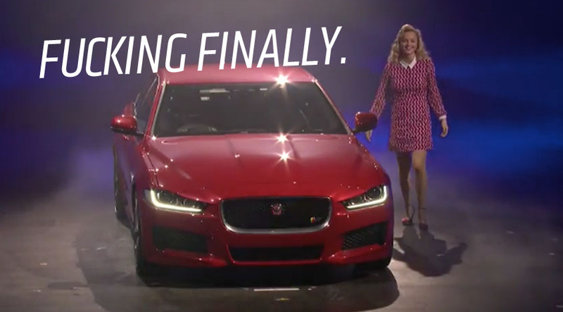 Illustration for article titled Dear God This Interminable Jaguar XE Launch/Play/Thing Was Embarrassing